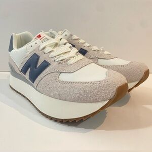 New Balance 575 + Plus Platform Sneakers
